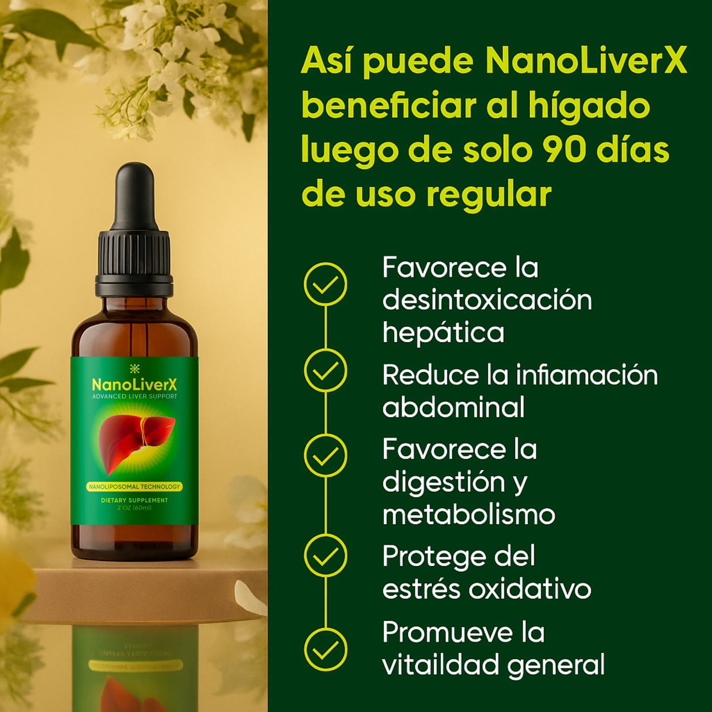 NanoLiver | Reinicia tu digestion y las celulas de tu hígado