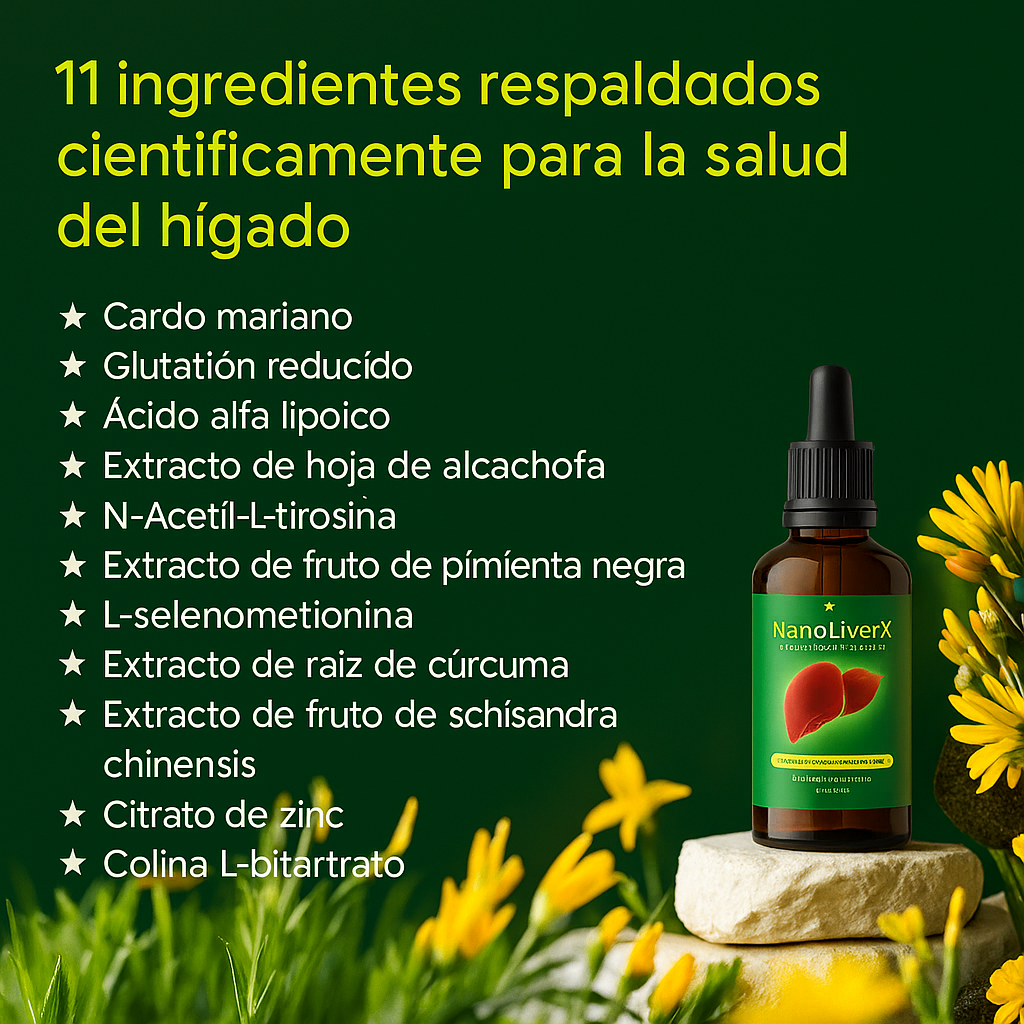 NanoLiver | Reinicia tu digestion y las celulas de tu hígado
